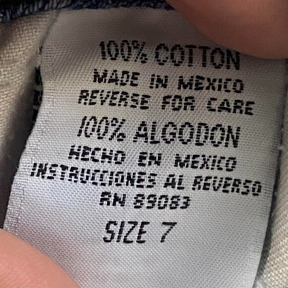 Y2K Vintage LEI Low Rise Bootcut Flare Jeans Size 7 - Picture 7 of 8